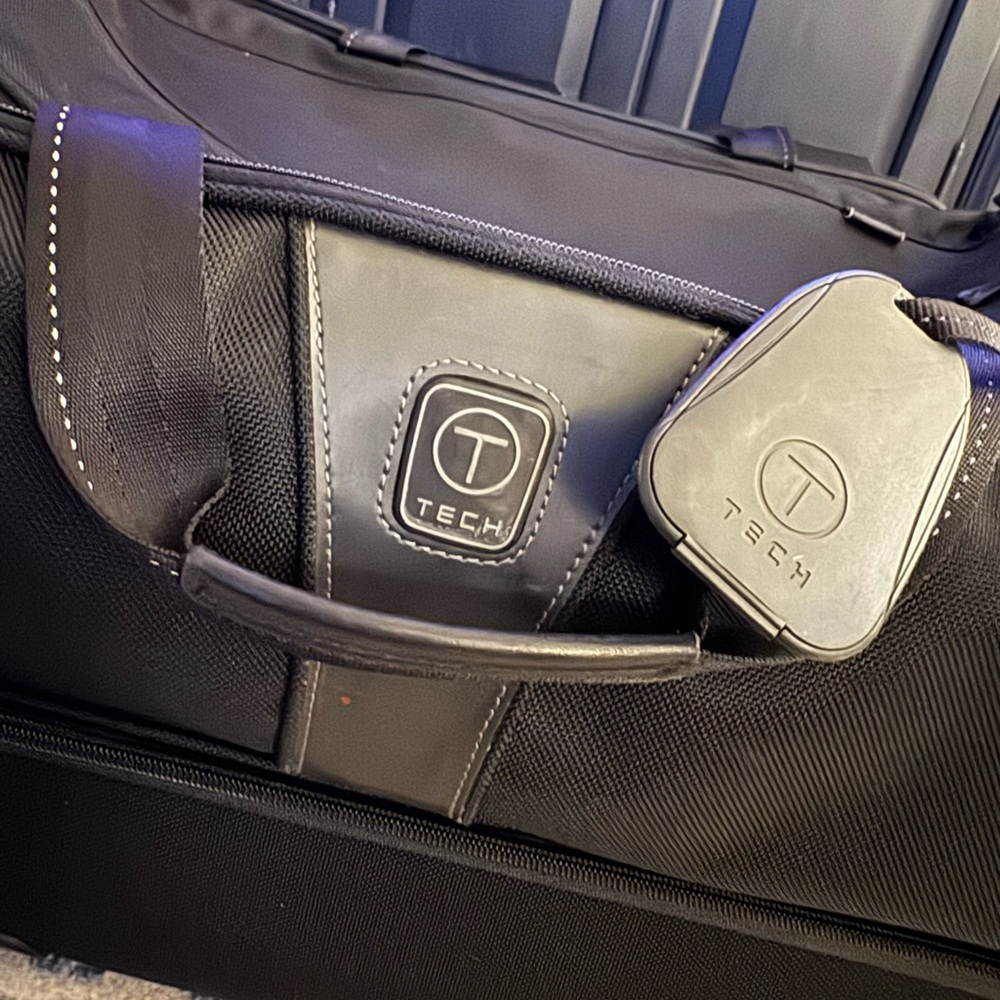 COPY - Tumi Black Rolling Duffel Travel Bag / Suitcase - Picture 2 of 13